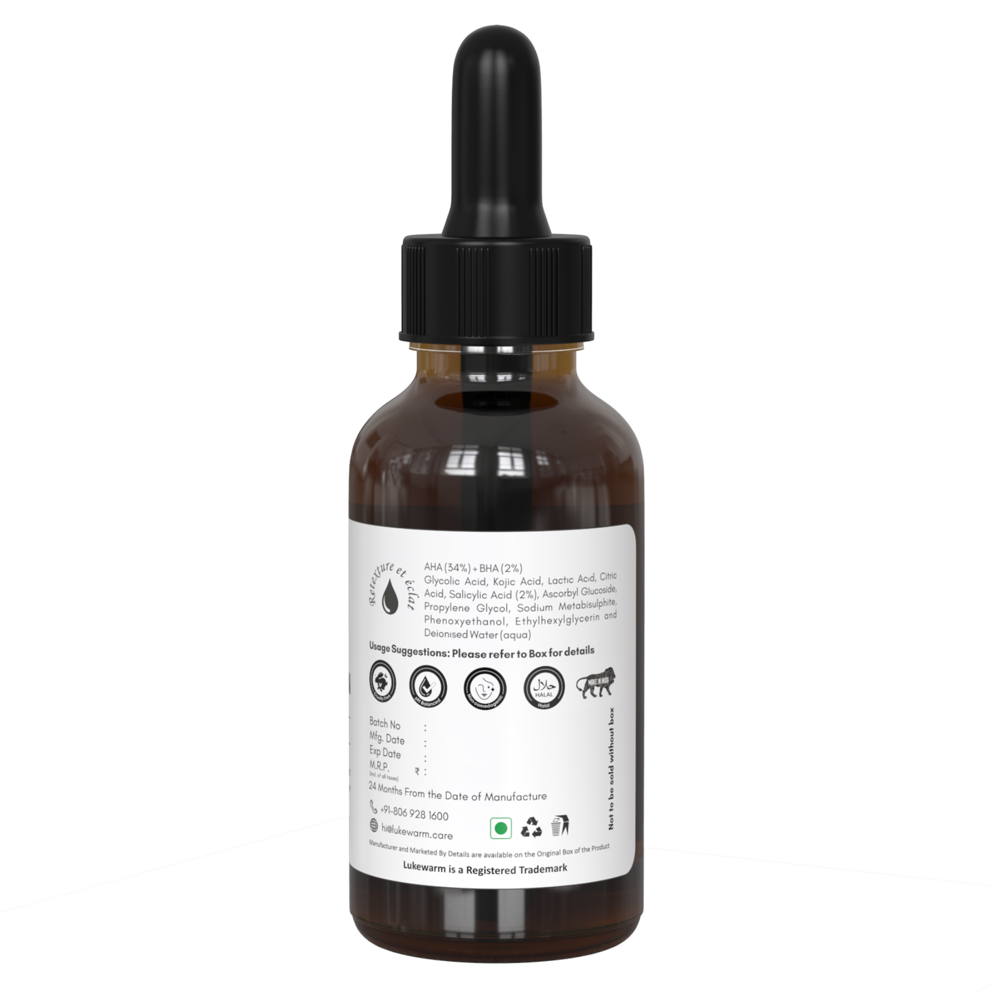 Lukewarm Glycolic Solution, 60ml : The Ultimate 'Does-it-All Peel' for Radiant Complexion and Ageless Beauty