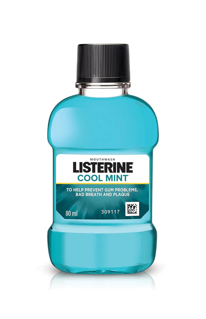 Listerine Cool Mint Mouthwash, 500 ml