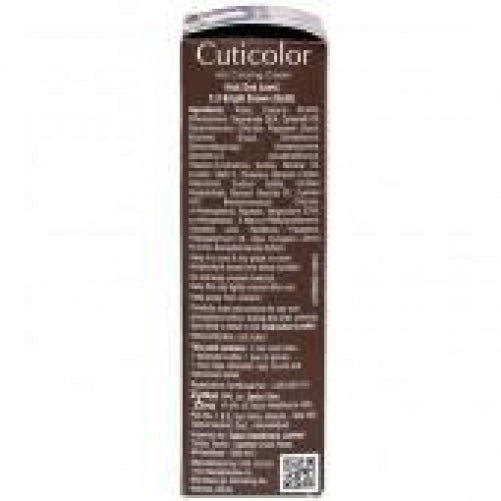 Cuticolor Hair Coloring Bright Brown (Gold) Cream, 60gm