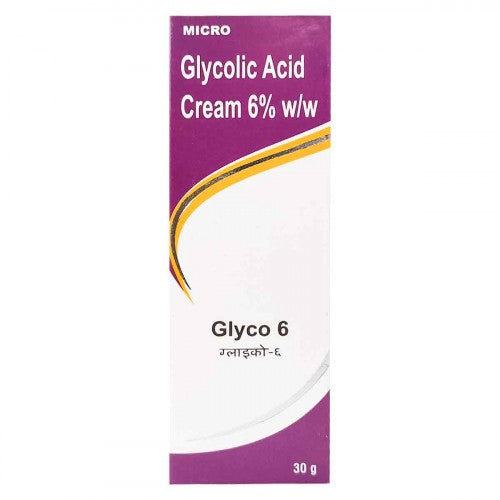 Glyco-6 Glycolic Acid Cream, 30gm