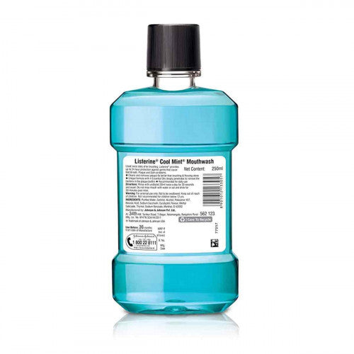 Listerine Cool Mint Mouthwash, 250ml