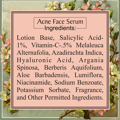 LUXURI Acne Face Serum, 20ml