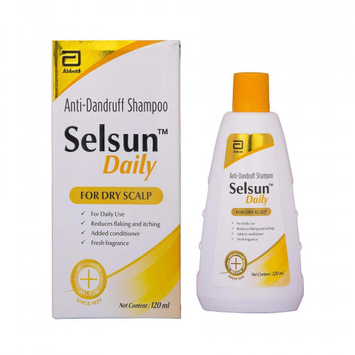 Plantation fe Lederen Buy Selsun Daily Shampoo, 120ml Online : ClickOnCare.com