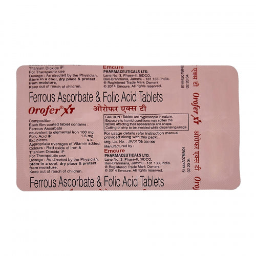 Orofer XT, 10 Tablets