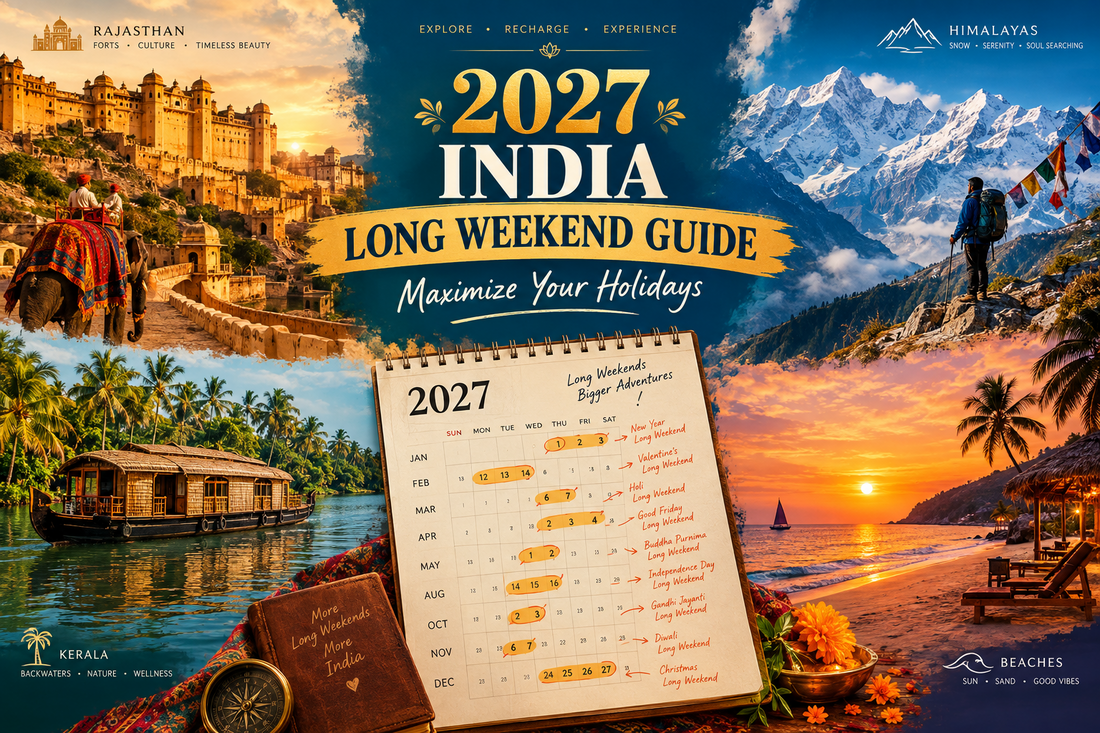 2027 India Long Weekend Guide: Maximize Your Holidays