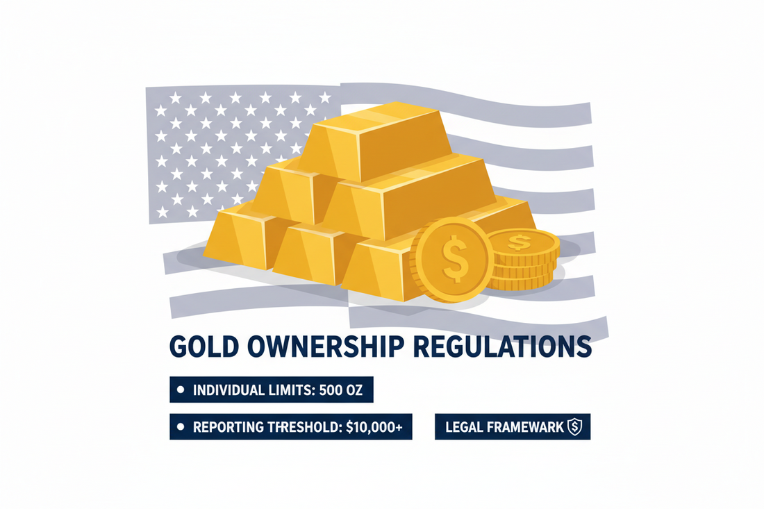 How Much Gold Can You Keep at Home in the USA? The Legal Facts (2026)