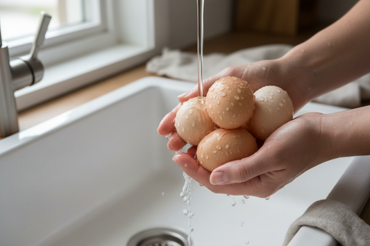 How to Wash Eggs Without Damaging the Cuticle