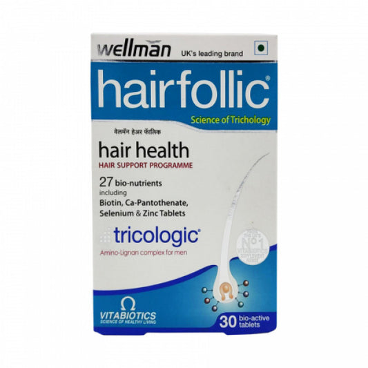 Wellman Hairfollic, 30 Tablets