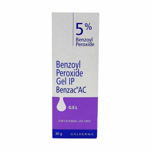 Benzac AC 5% Gel, 30gm