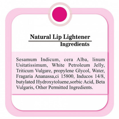 Zenvista Natural Lip Lightener, 25gm