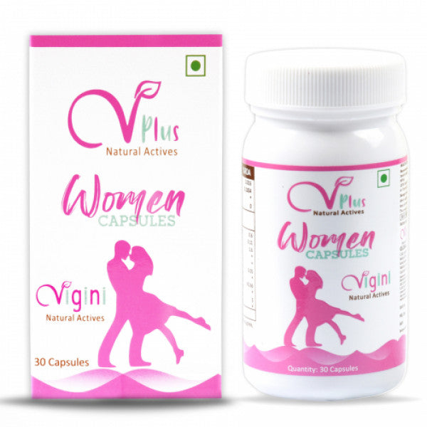 Vigini Vplus 女性天然活性成分，30 粒胶囊