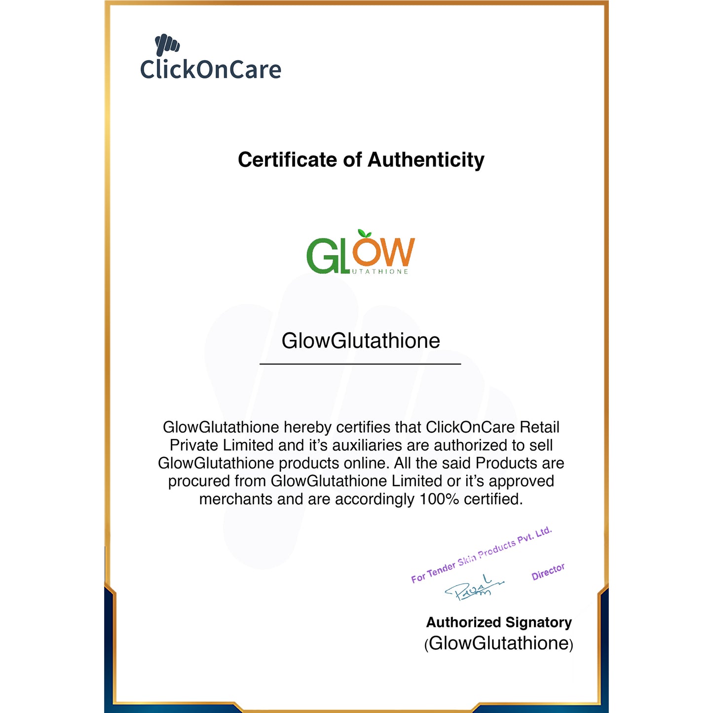 GlowGlutathione Effervescent - Orange, 30 Tablets