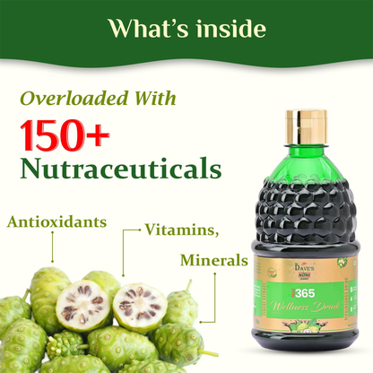 The Dave's Noni Natural & Organic 365 Immunity Booster Noni Juice, 500ml
