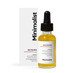 Minimalist AHA PHA BHA 32% Face Serum for Instant Glow & Soft Skin, 30ml