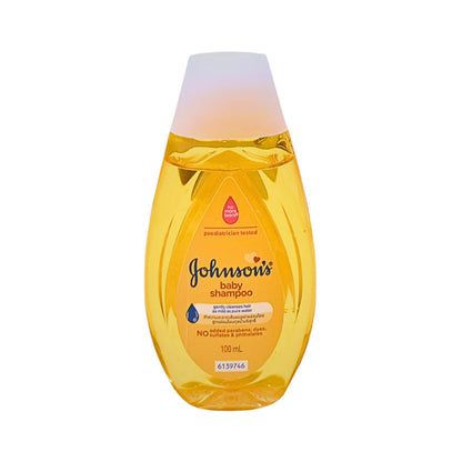 Johnson's Baby Shampoo bottle on a white background