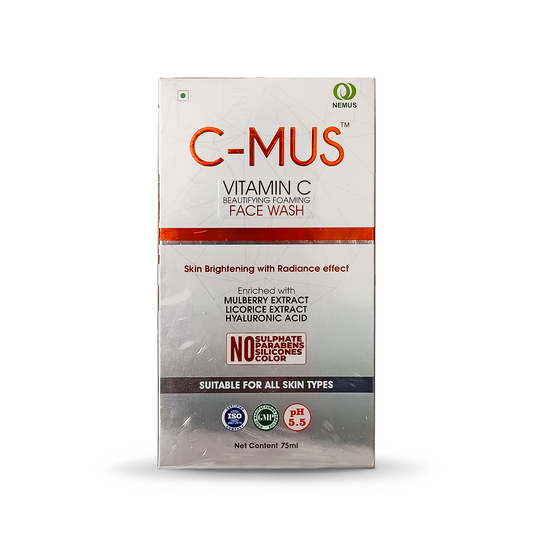 C-MUS Vitamin C Face Wash, 75ml