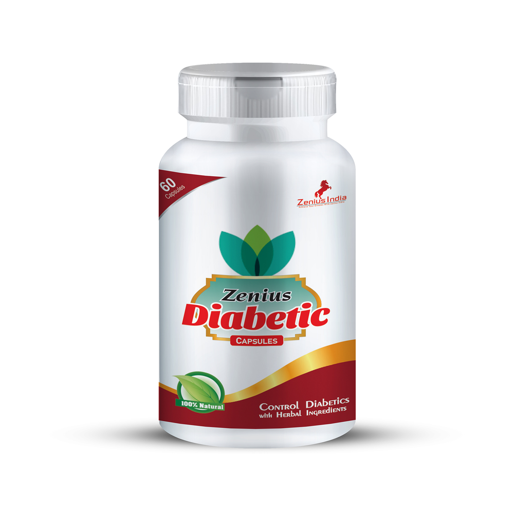 Zenius Diabetic Control Capsules, 60 Capsules