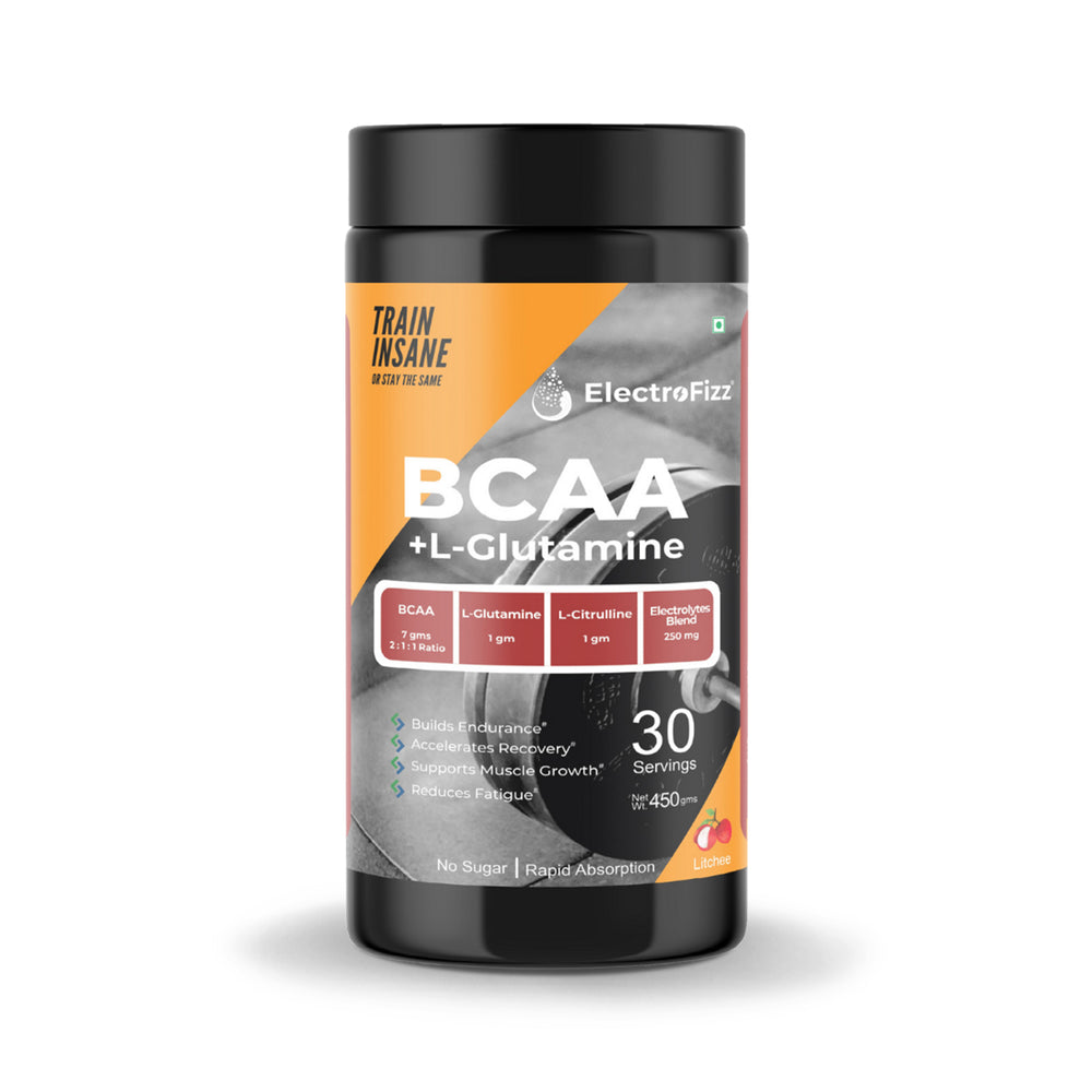 ElectroFizz BCAA Litchee FLavour, 450gm