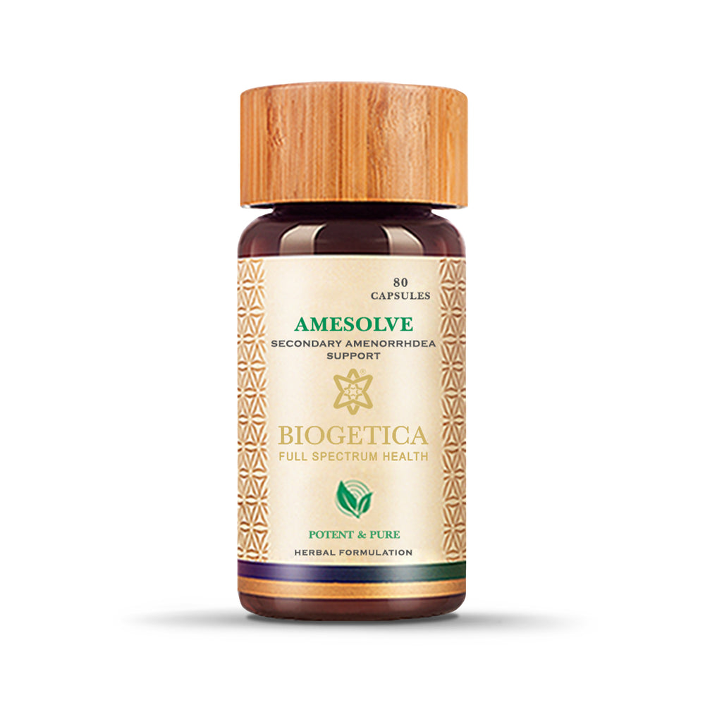 Biogetica Amesolve - Secondary Amenorrhoea Support, 80 Capsules