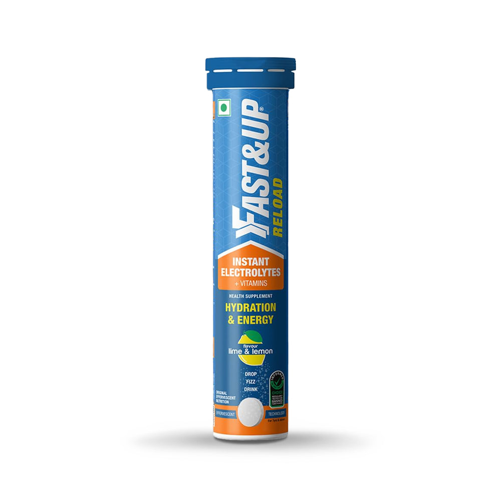 Fast&Up Reload Effervescent (Lime & Lemon), 20 Tablets