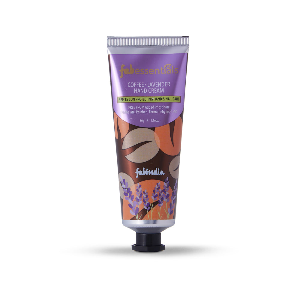 Fabessentials Coffee Lavender Hand Cream SPF 15, 50gm