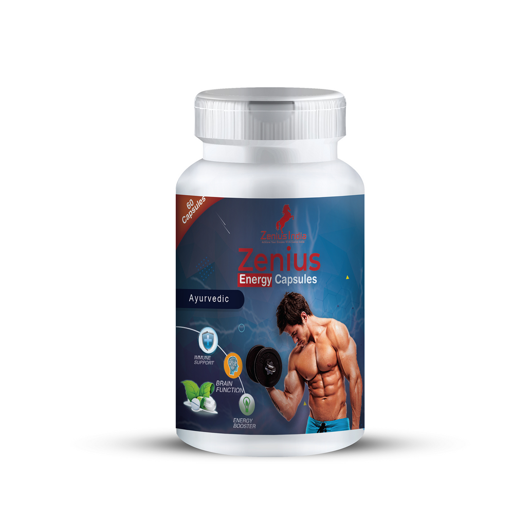 Zenius Energy Capsule, 60 Capsules