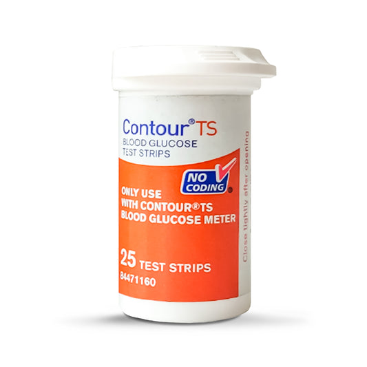 Contour TS Blood Glucose Test Strips, 25's