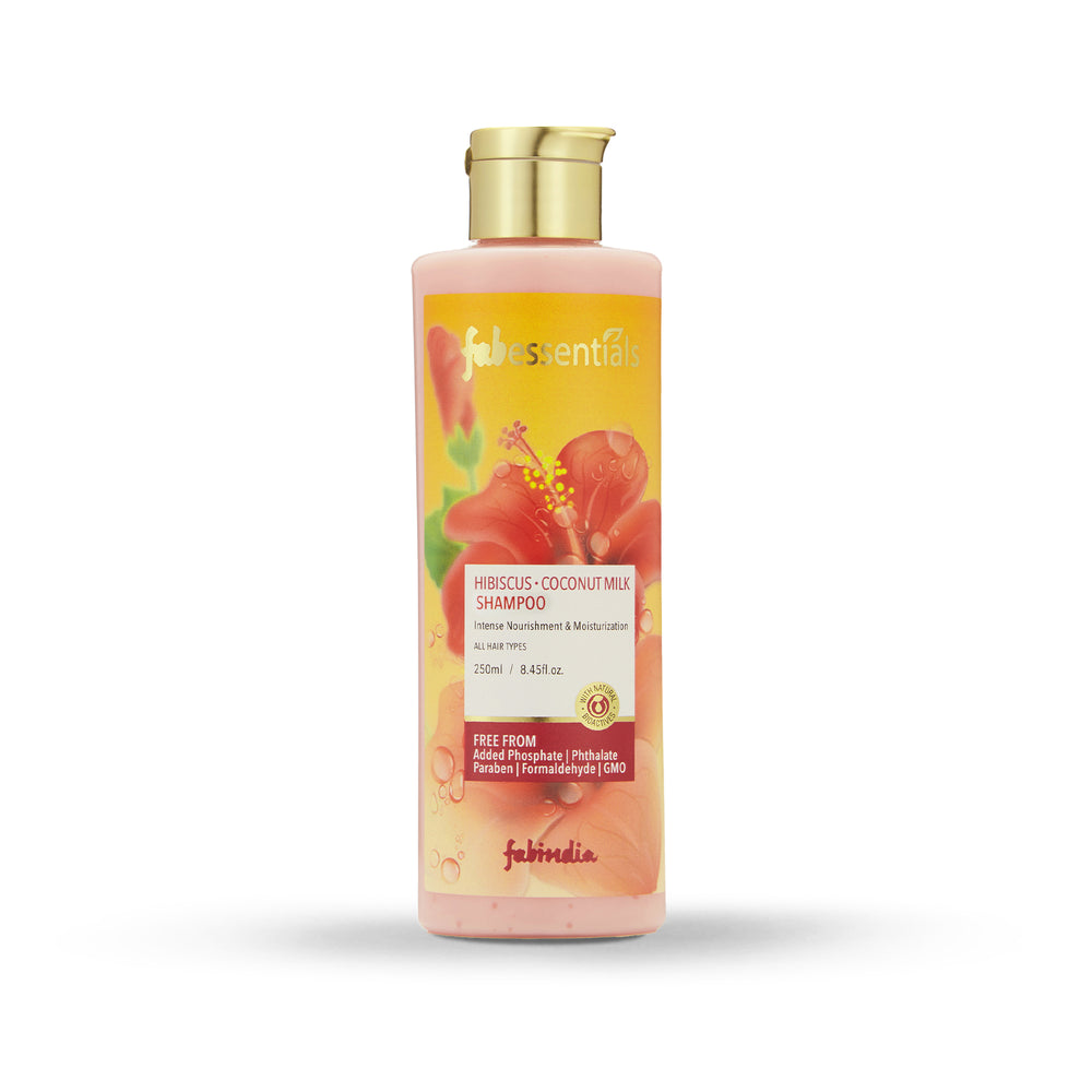 Fabessentials Hibiscus Coconut Milk Shampoo, 250ml