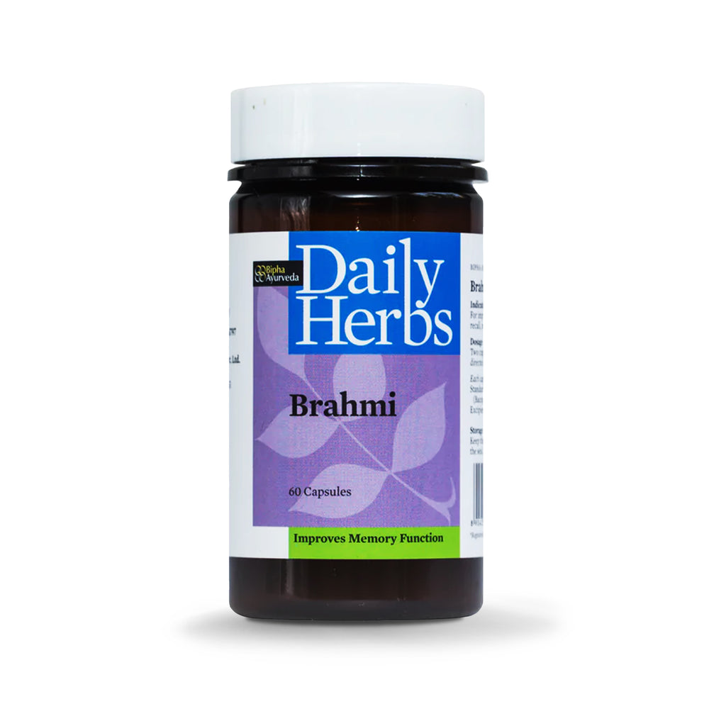 Bipha Ayurveda Brahmi, 60 Capsules