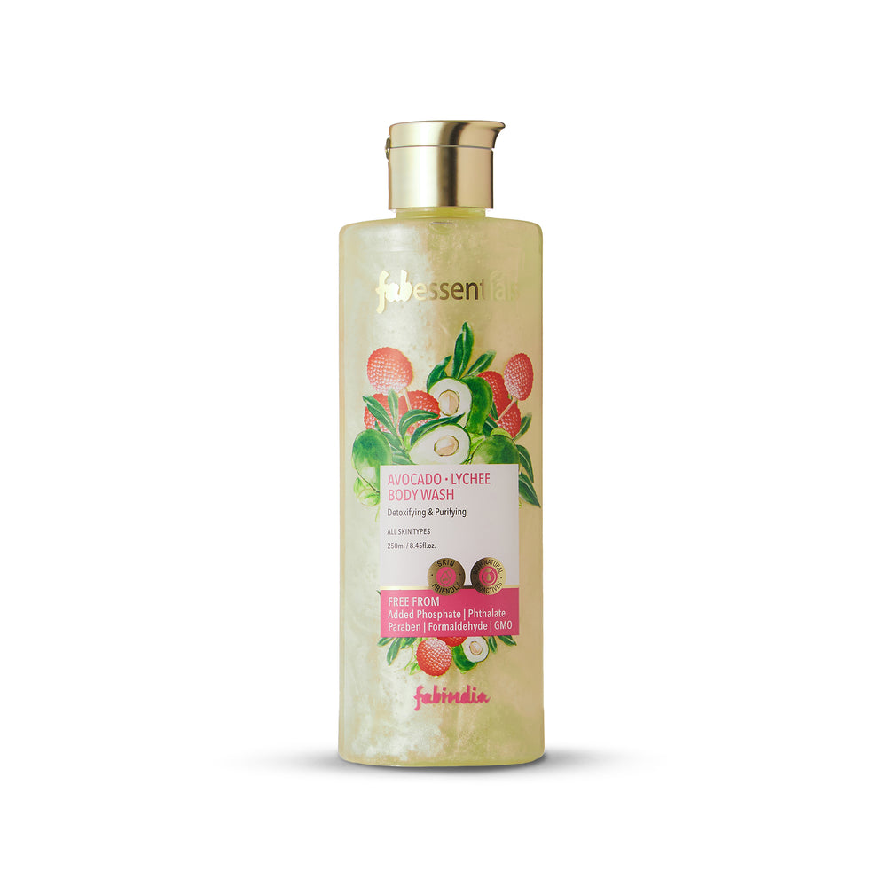 Pencuci Badan Fabessentials Avacado Lychee, 250ml