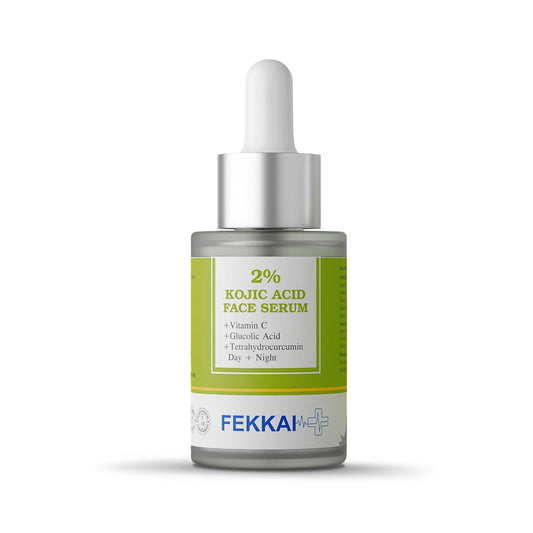 Fekkai 2% Kojic Acid Face Serum with Glycolic acid for Dark Spots And Pigmentation, 30ml