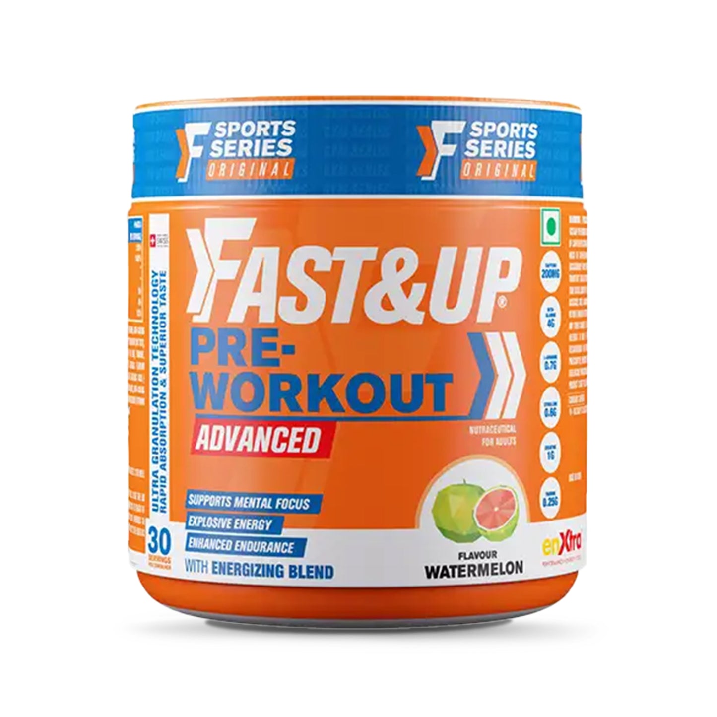 Fast&Up Pre-Workout (Watermelon), 300gm
