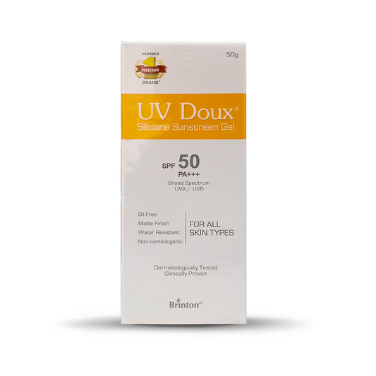 UV Doux Silicone Sunscreen Gel SPF 50 PA+++, 50gm