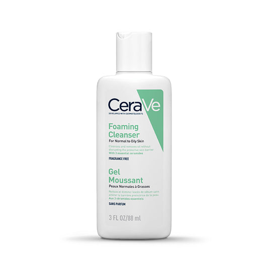 Cerave Foaming Cleanser for Dry Skin, 88ml