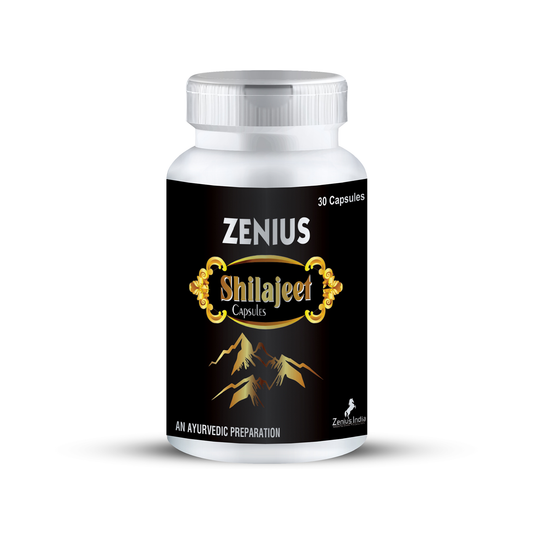 Zenius Shilajeet Capsule For Erectile Dysfunction, 30 Capsules