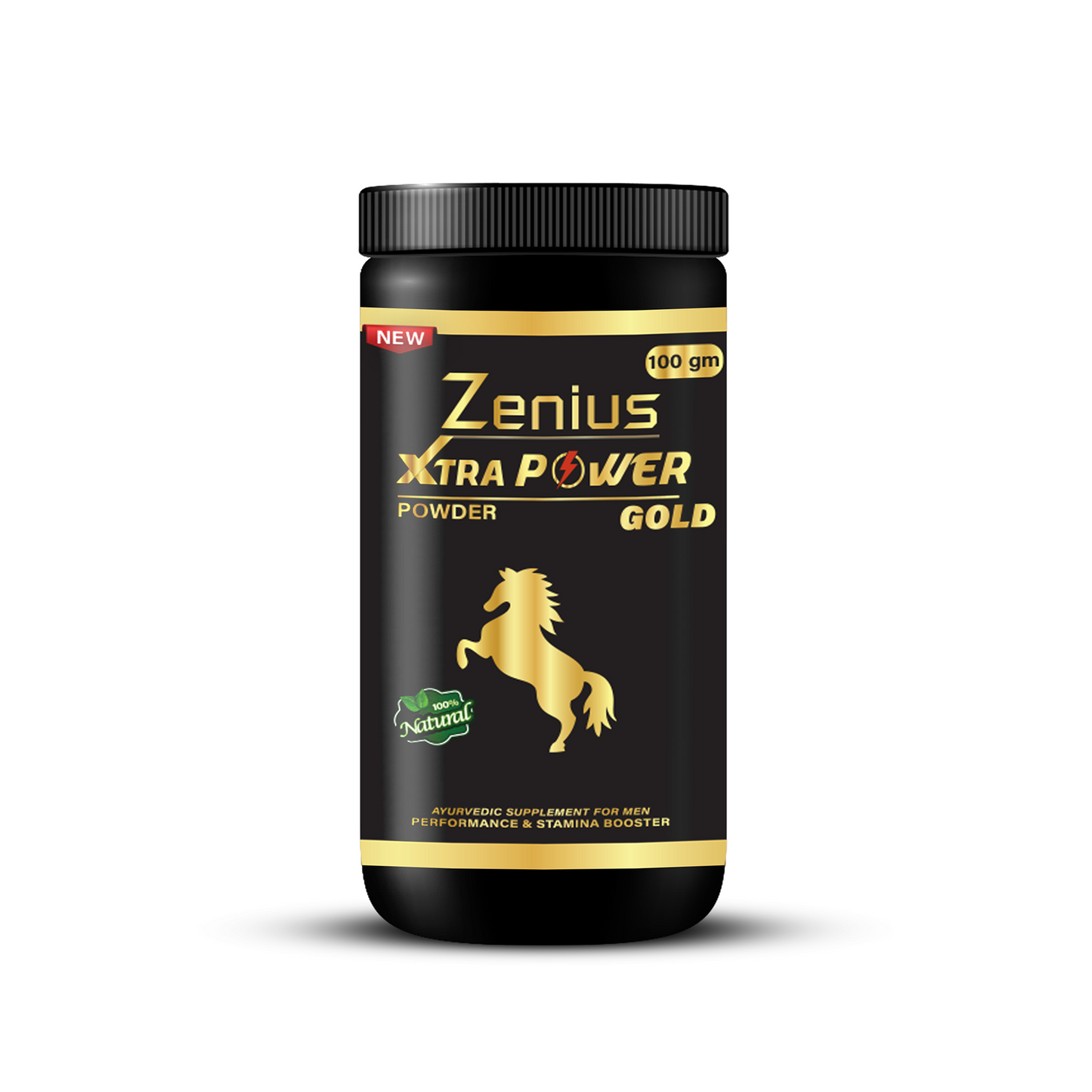 Zenius Xtra Power Gold Powder, 100gm