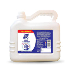 Nyle Hand Sanitizer 72% Alcohol, 5L - Protects Against Bacteria & Viruses - Super Saver Pack