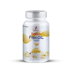 Zenius Fish Oil Capsules For Hair Growth, 30 Capsules
