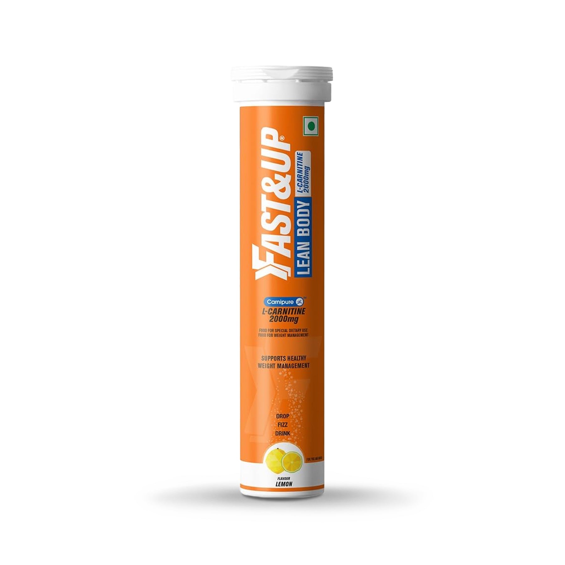 Buy Fast&Up L-Carnitine Tartrate Lemon, 20 Tablets Online