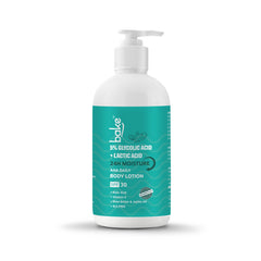 Bake 5% Glycolic & Lactic Acid Body Lotion SPF 30 PA+++ for Dark Spots & Body Acne, 200ml