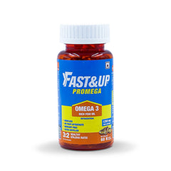 Fast&Up Promega Omega 3 Rich Fish Oil (Chocolate), 60 Softgels