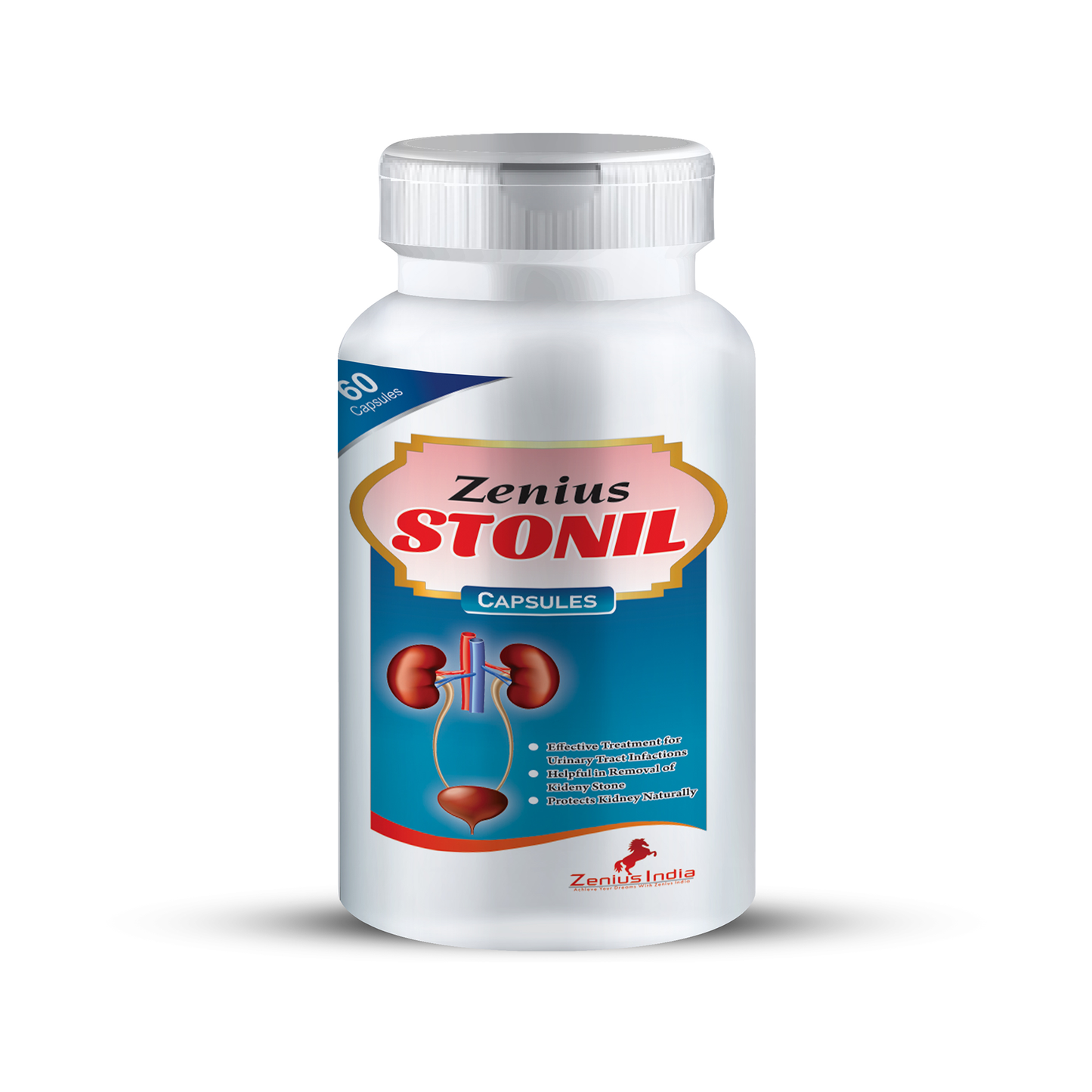 Zenius Stonil for Kidney Stone, 60 Capsules