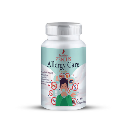 Zenius Allergy Care Capsule For Allergy Relief, 60 Capsules