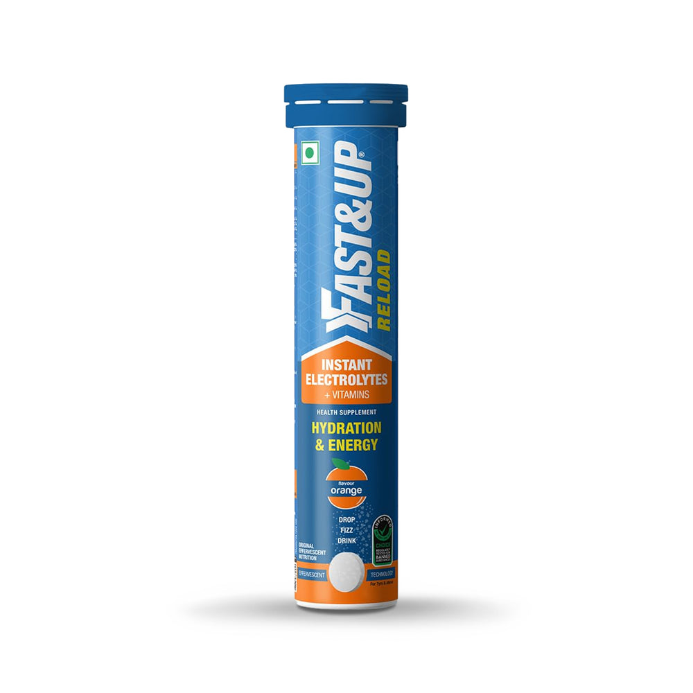 Fast&Up Reload Electrolyte Energy and Hydration Orange, 20 tablets