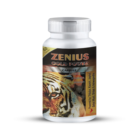 Zenius Gold Power，60 粒胶囊