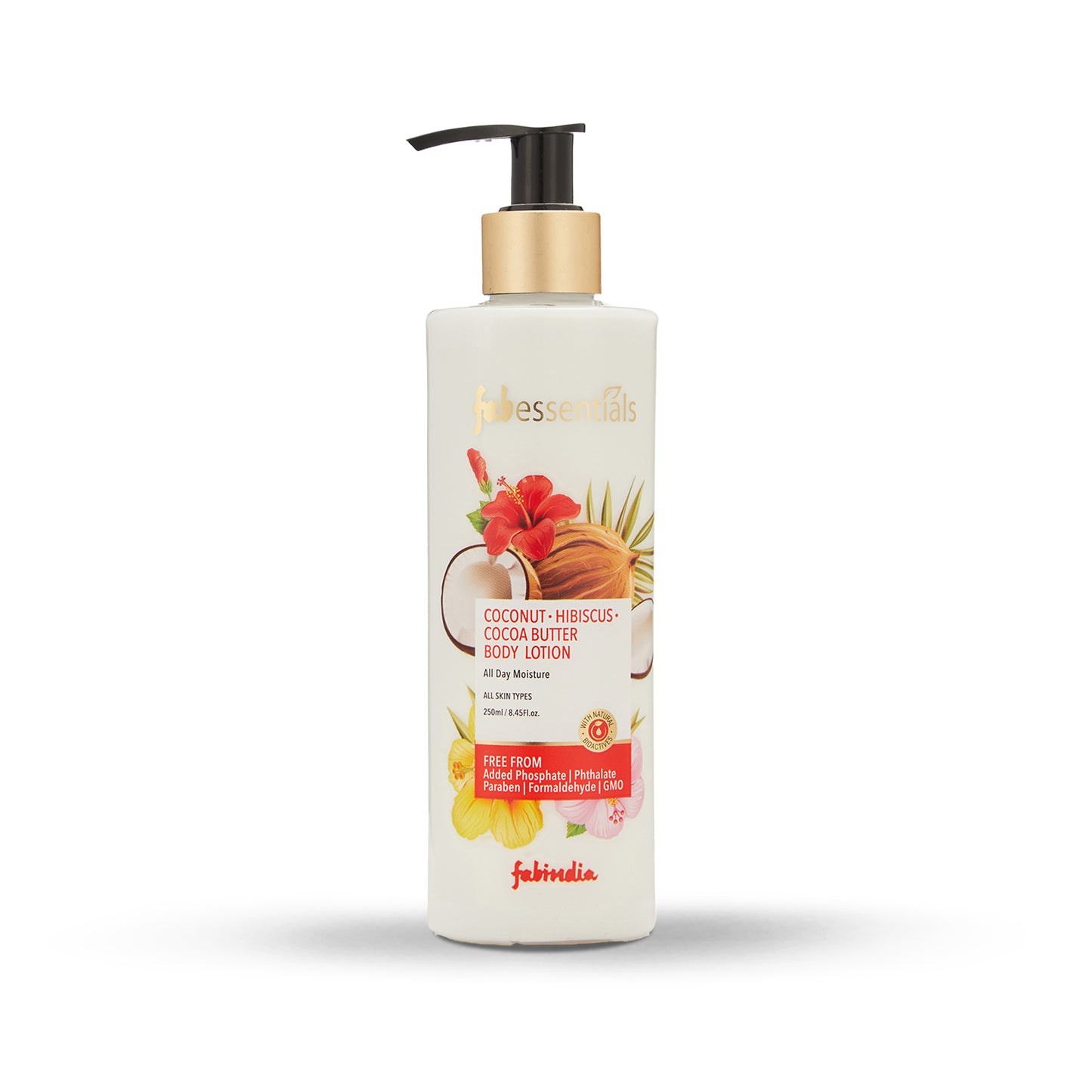 Fabessentials Coconut Hibiscus Cocoa Butter Body Lotion, 250ml
