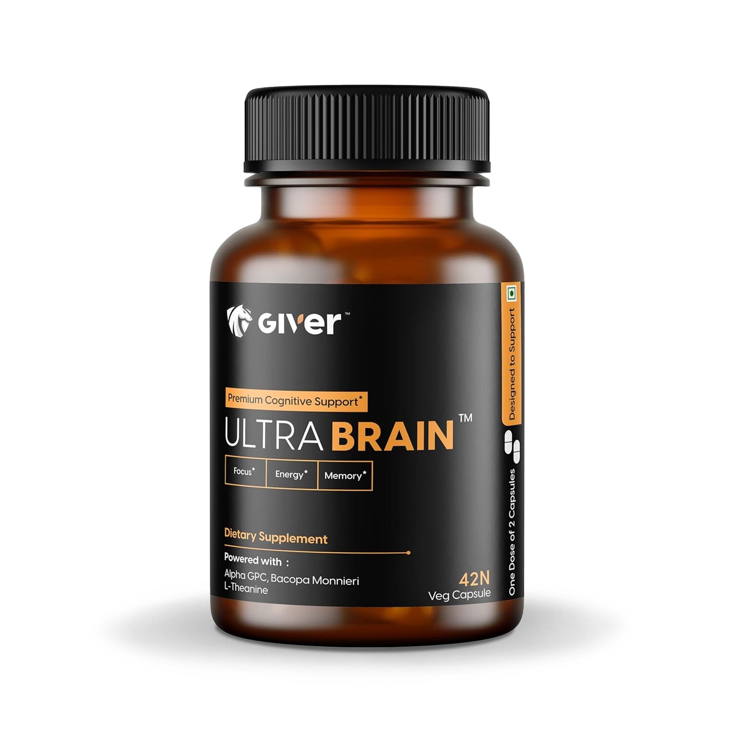 Ultra Brain, 42 Veg Capsules