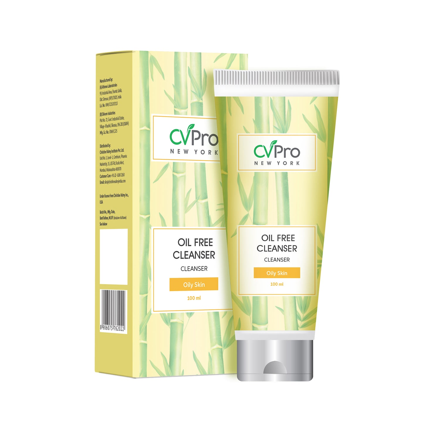 CVPro Oil Free Cleanser for Oily Skin, 100ml