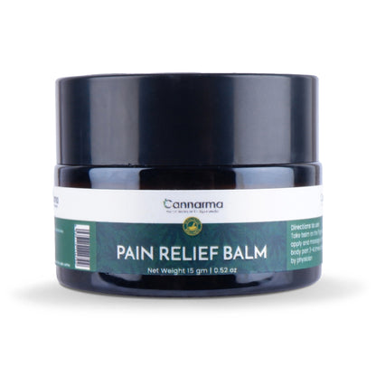 Cannarma Ultra Premium Pain Relief Balm for Headache, Body Pain & Joints Pain, 15gm