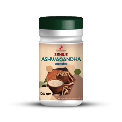 Zenius Ashwagandha Powder For Immunity and Stamina Booster, 100gm